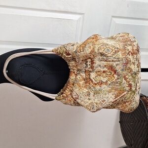 Hobo International Hobo Carpet Tapestry Shoulder Bag